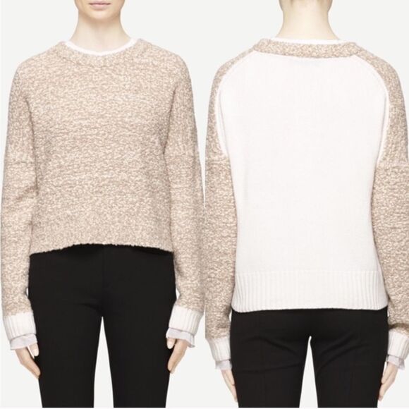 💛 Rag & Bone Rue Cream Sweater GUC - Picture 2 of 7